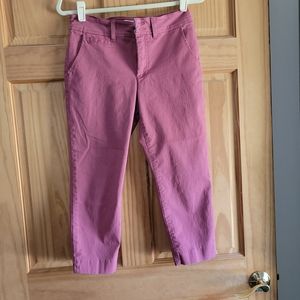 Market & Spruce Elicia Double Button Capri